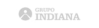 Logo Grupo Indiana cinza