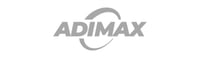 logo adimax cinza