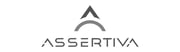 logo assertiva cinza