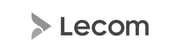 logo lecom cinza