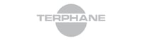 logo terphane cinza